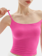 Women's Seamless Spaghetti Strap Shaping Tank Top